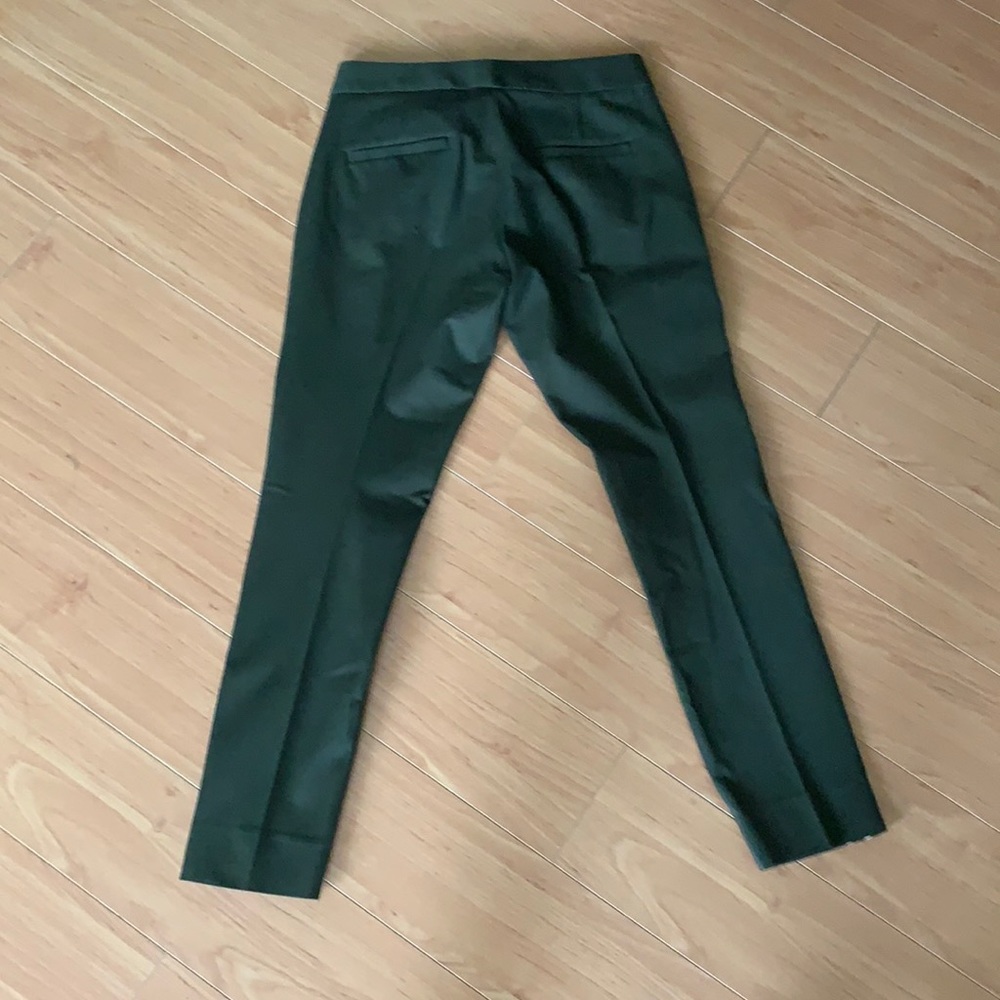 Olive green striped pant - Picture 2 of 5